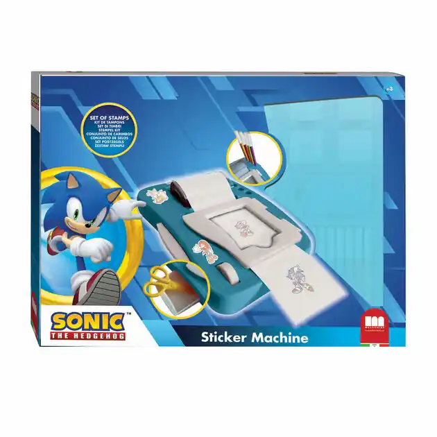 Sonic Stickernachine Set Speciale Aanbieding