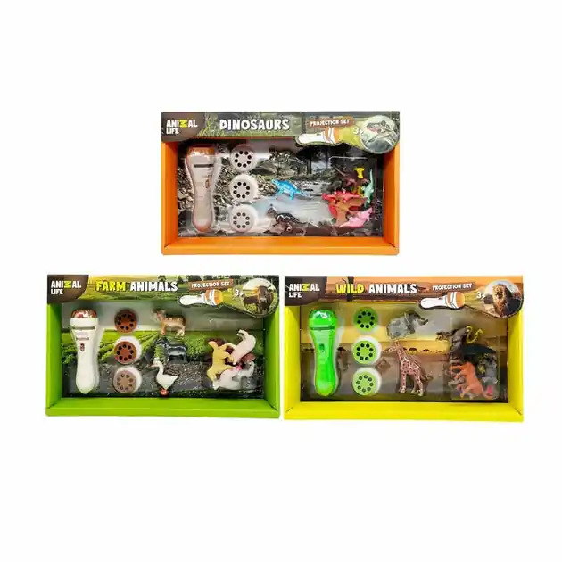 Lage Kosten Animal Life Projectorset met Dieren