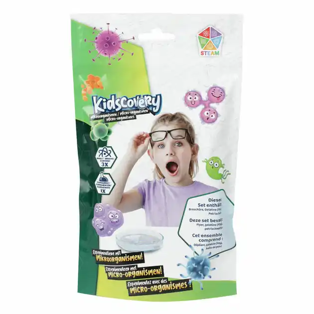 Exclusieve Aanbieding Kidscovery Experiment - Micro Organisme Set