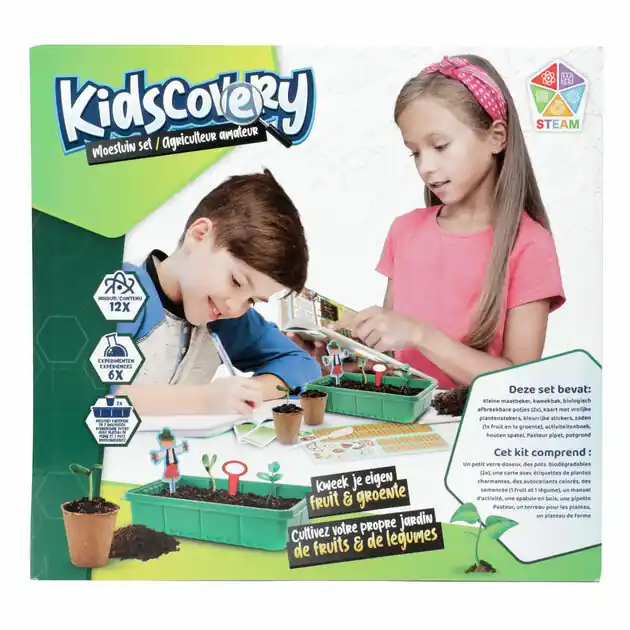 Kidscovery Experiment - Moestuin Set L Voordeelprijs