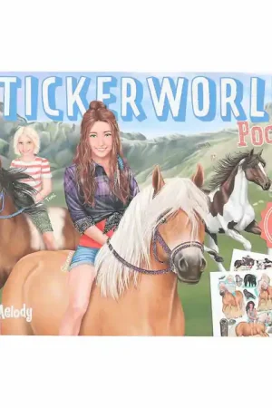 Betrouwbaar Miss Melody Pocket Stickerworld Stickerboek