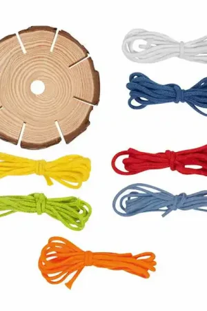 Direct Verzonden Goki Houten Vlecht Disc Armbanden Maken Knutselset