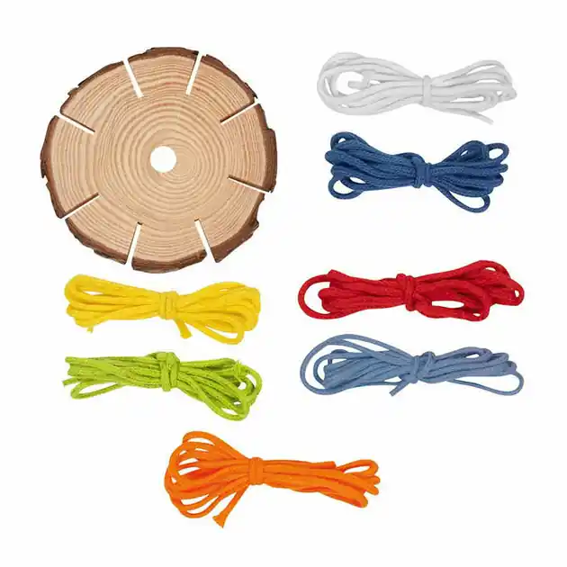 Direct Verzonden Goki Houten Vlecht Disc Armbanden Maken Knutselset