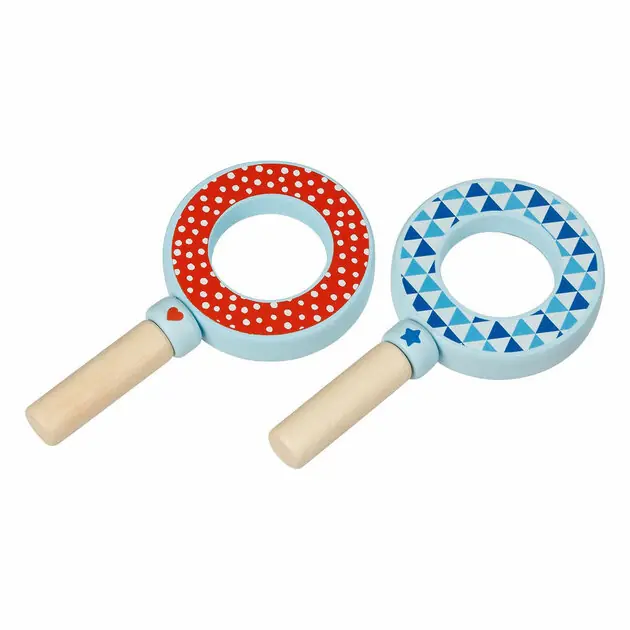 Koop Online Goki Houten Vergrootglas met Print