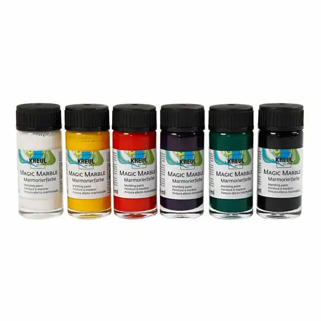Beperkte Voorraad Magic Marble-Verf, 6x20ml