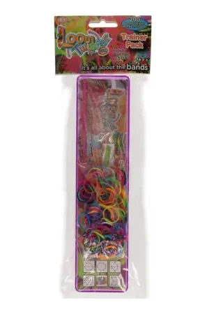 Actieprijs Loom Twister Loombord Paars en Bandjes, 200st.