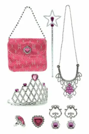 Betrouwbaar Princess Friends Sieraden en Staf in Tas