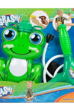 Splash Waterpistool Kikker met Rugzak Reservoir Koop Vandaag