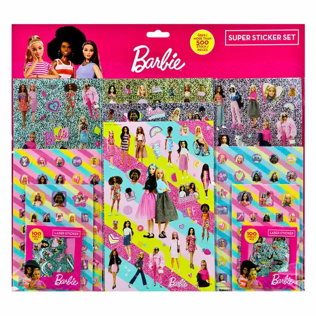 Express Levering Super Stickerset Barbie