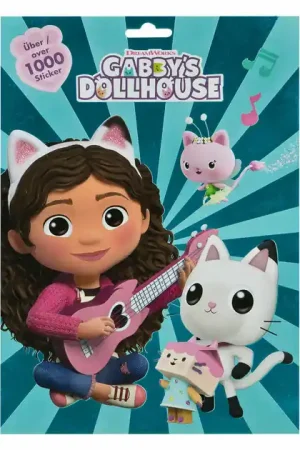 Gratis Retour Mega Stickerboek Gabby's Poppenhuis