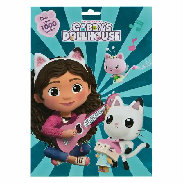 Gratis Retour Mega Stickerboek Gabby's Poppenhuis