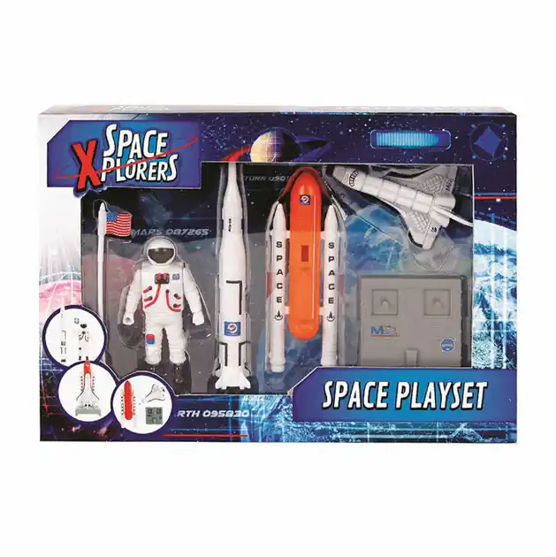 Beperkt Aanbod Space Xplorers Space Shuttle Speelset, 6dlg.