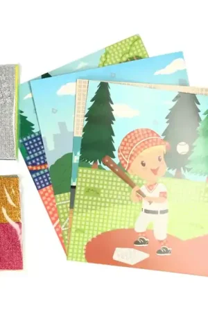 Nieuw Mozaiek Glitter Knutselset Sport