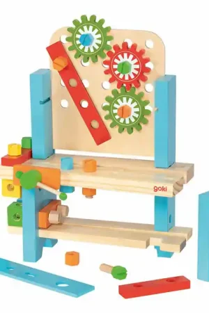 Betrouwbaar Goki Mijn Eerste Houten Werkbank, 57dlg.