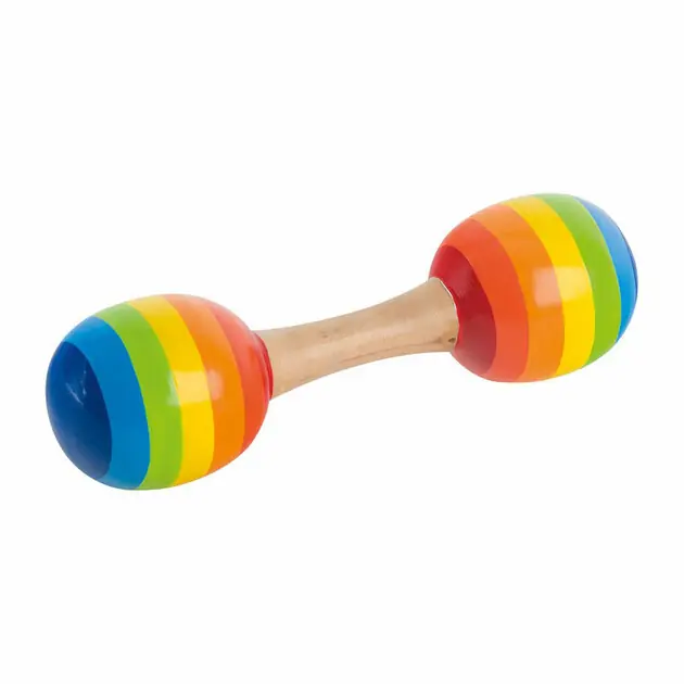 Beperkt Aanbod Goki Houten Dubbele Maraca's