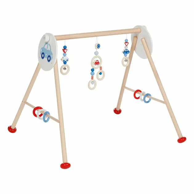Goki Houten Babygym Auto's Dagaanbieding