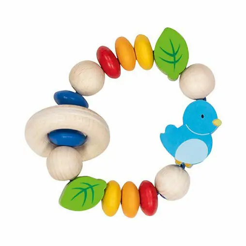 Goki Houten Grijpring Vogel Speciale Aanbieding
