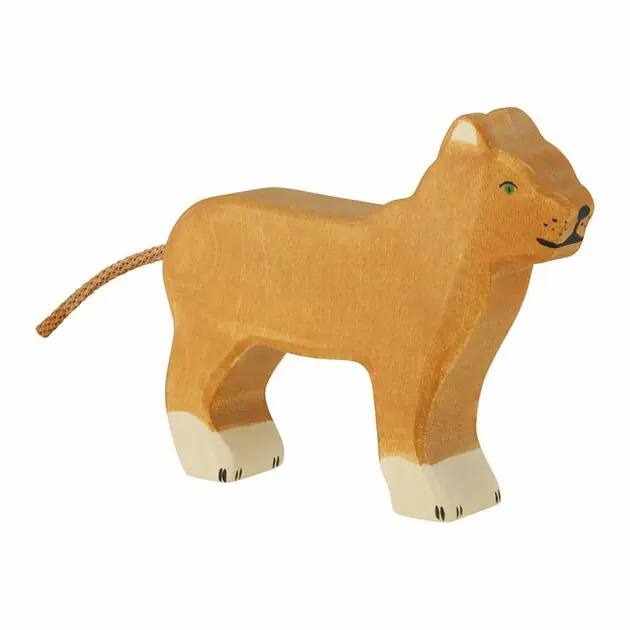 Holztiger Houten Leeuwin Koopje