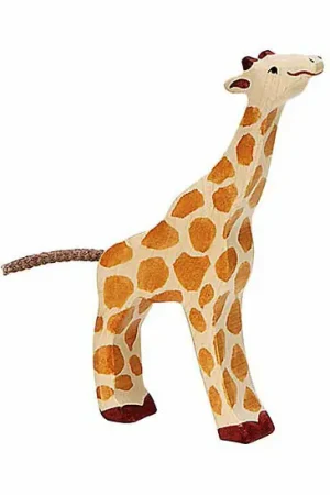 Beperkte Voorraad Holztiger Houten Giraffe Klein