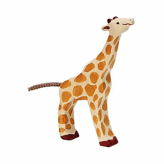 Beperkte Voorraad Holztiger Houten Giraffe Klein