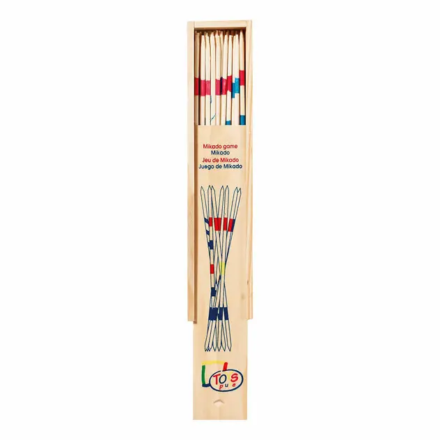 Nieuw Houten Mikado Spel in Houten Opbergdoos