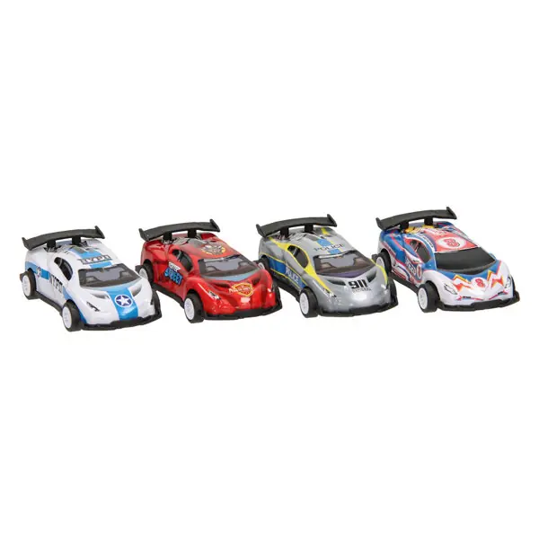 Lage Prijs Autoset Pull-Back Functie - 4 Auto's