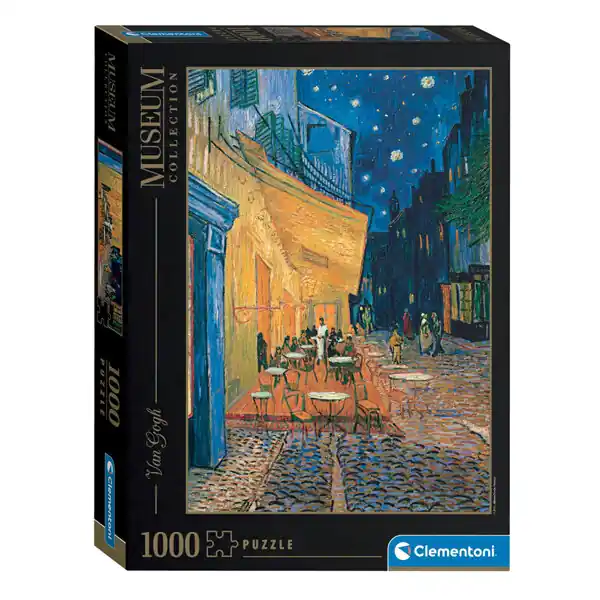 Beperkt Aanbod Clementoni Legpuzzel Van Gogh Cafe Terrace at Night, 1000st.