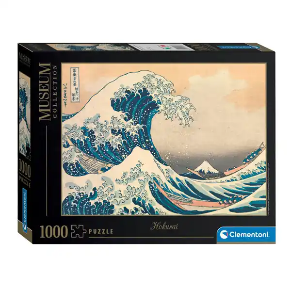 Rechtstreeks Van De Fabrikant Clementoni Legpuzzel Hokai The Great Wave, 1000st.
