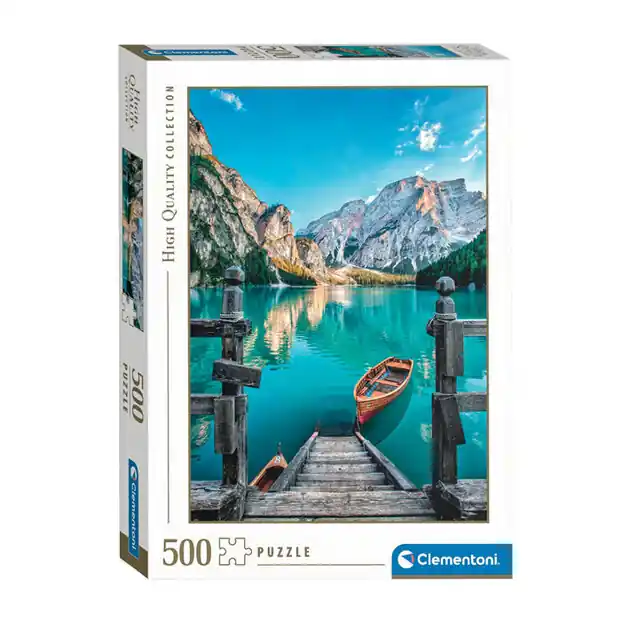 Nieuw Clementoni Legpuzzel Braies Lake, 500st.