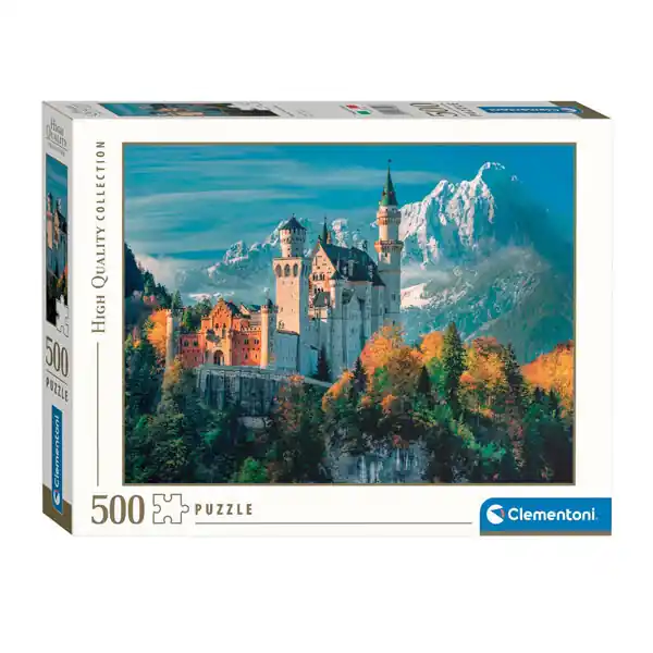 Clementoni Legpuzzel Slot Neuschwanstein, 500st. Laatste Versie