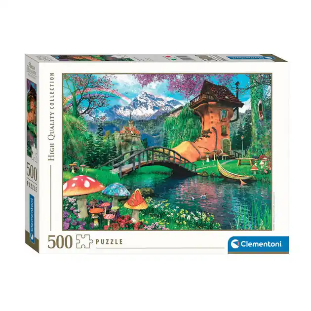Korting Clementoni Legpuzzel The Old Shoe House, 500st.