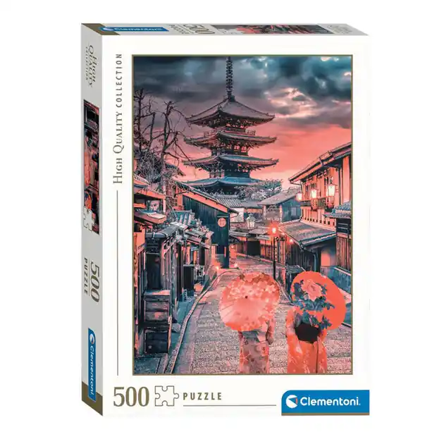 Clementoni Legpuzzel Evening in Kyoto, 500st. Speciale Aanbieding