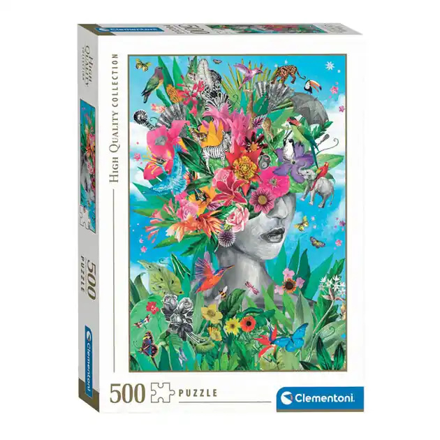 Clementoni Legpuzzel Head in The Jungle, 500st. Voordeelprijs