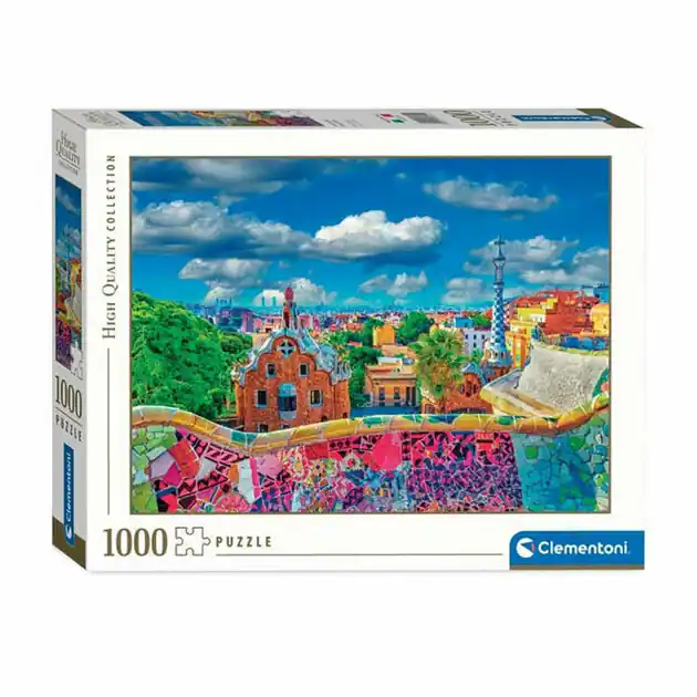 Clementoni Legpuzzel Park Guell Barcelona, 1000st. Bestel Nu
