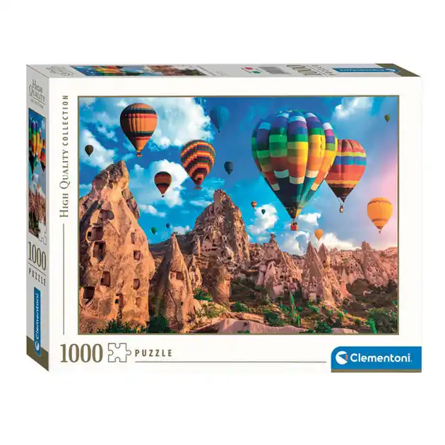 Clementoni Legpuzzel Balloons in Cappadocia, 1000st. Hoge Kwaliteit
