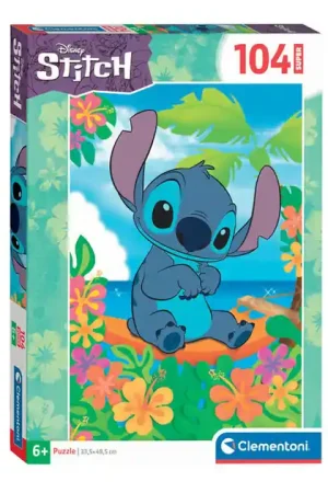 Clementoni Legpuzzel Super Color Disney Stitch II, 104st. Veilige Betaling