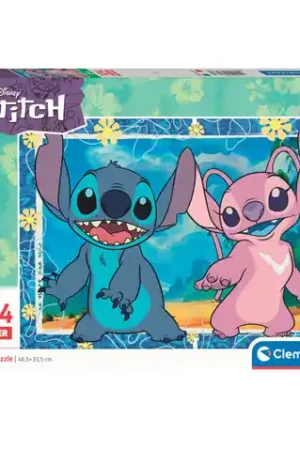 Seizoensaanbieding Clementoni Legpuzzel Super Color Disney Stitch III, 104st.