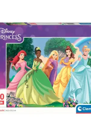 Clementoni Legpuzzel Super Color Disney Princess, 180st. Uitverkoop