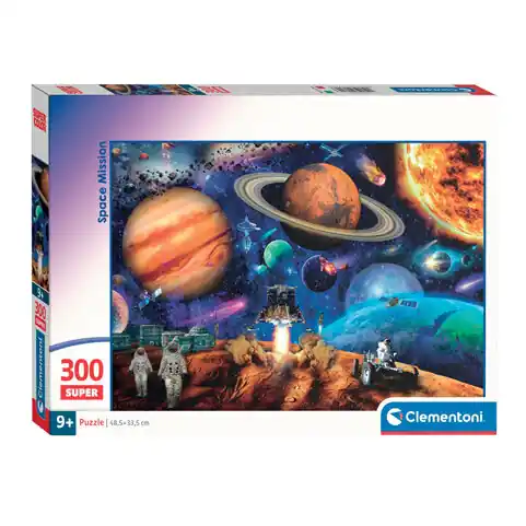 Clementoni Legpuzzel Super Color Space Mission, 300st. Uitverkoop