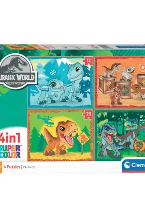 Meest Verkocht Clementoni Legpuzzel 4in1 Jurassic World