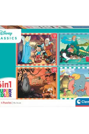 Clementoni Legpuzzel 4in1 Disney Animals Koop Vandaag