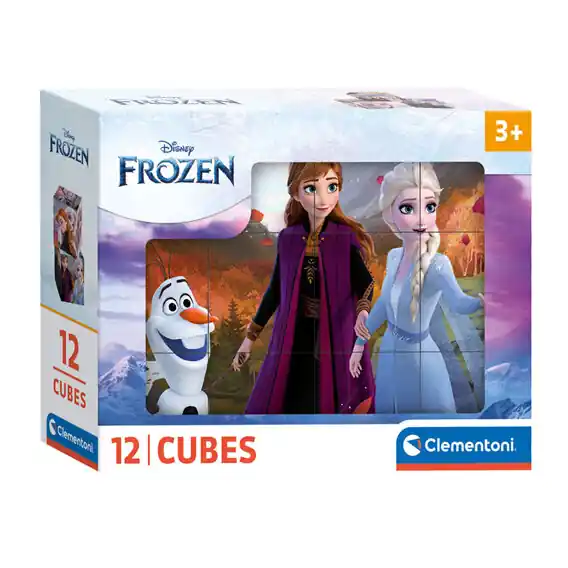 Clementoni Blokpuzzel Frozen, 12st. Merkproduct