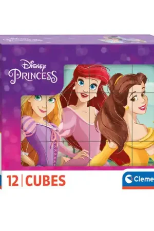 Clementoni Blokpuzzel Disney Princess, 12st. Tijdelijk Beschikbaar