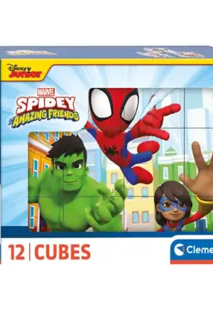 Actieprijs Clementoni Blokpuzzel Spidey and His Amazing Friends, 12st.