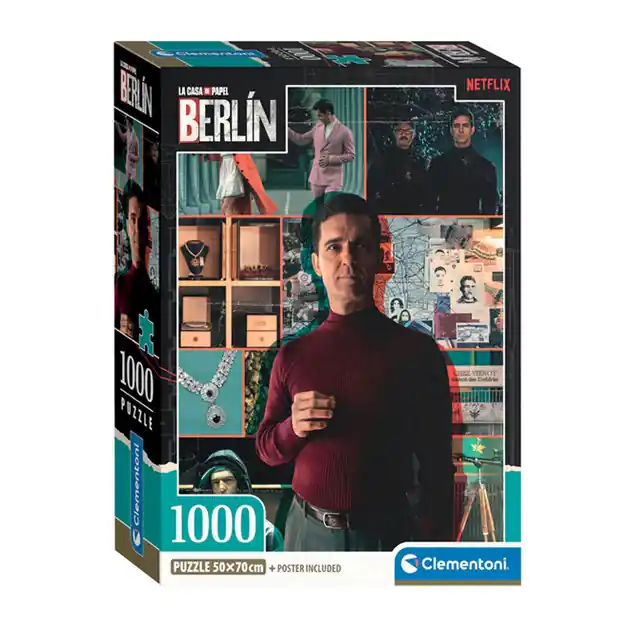 Clementoni Legpuzzel La Casa de Papel II, 1000st. Goedkoop