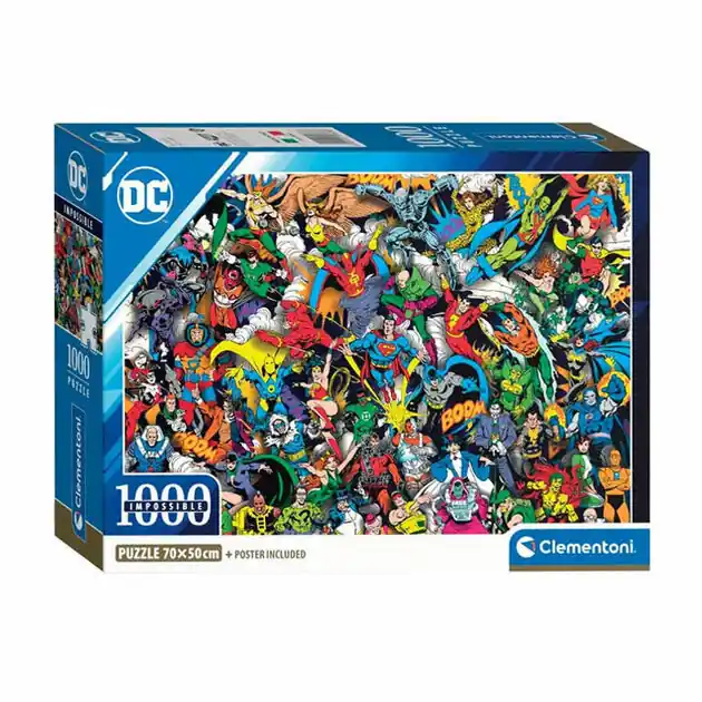 Lage Prijs Clementoni Legpuzzel DC Comics Justice League, 1000st.