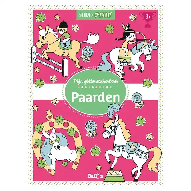 Mijn Glitterstickerboek - Paarden Exclusieve Aanbieding