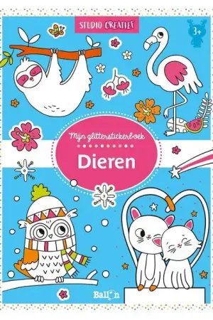 Mijn Glitterstickerboek - Dieren Merkproduct