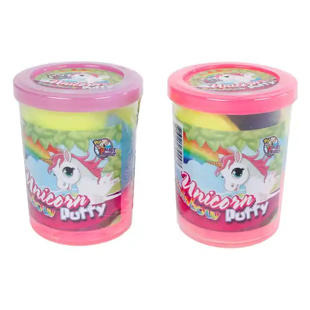 Eenhoorn Putty Regenboogkleuren, 115gram Gereduceerde Prijs