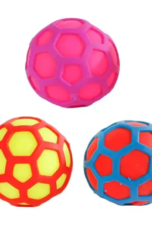 Bestel Nu Hexagon Knijpbal, 7cm